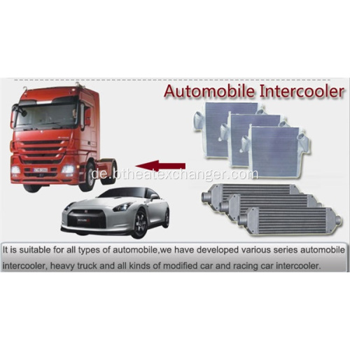 Aluminium-Ladeluftkühler für schwere Lkw